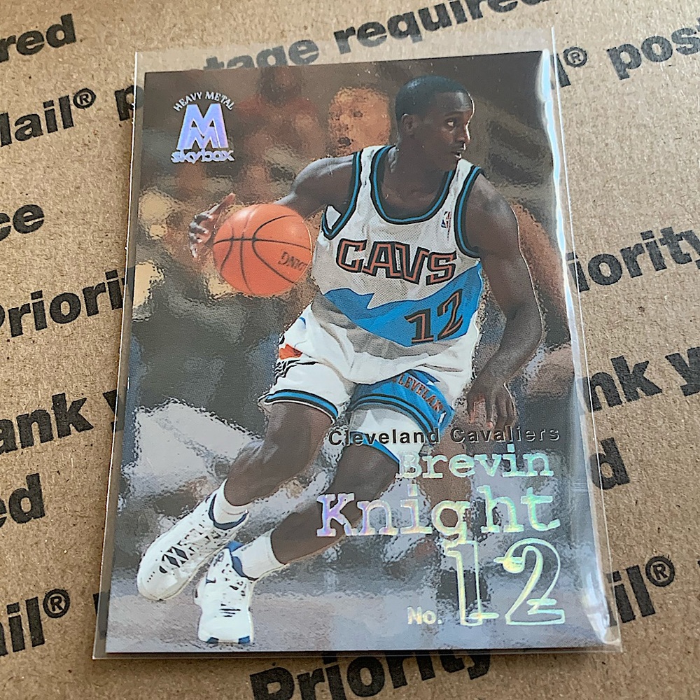Brevin Knight ‘99 SkyBox Heavy Metal Card